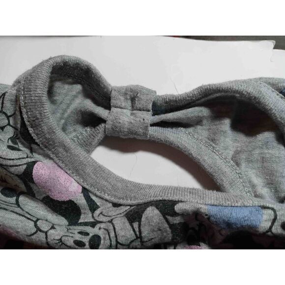 Disney Kids-Girls Minnie Mouse "All Over Print" Cap Sleeve-Size S(7/8) - Picture 4 of 6